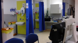 The A&E ward during a night shift